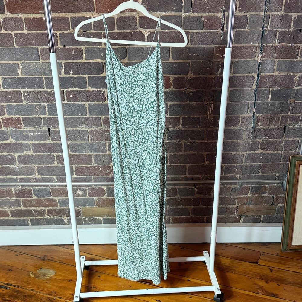 RVCA - Green Floral Sundress